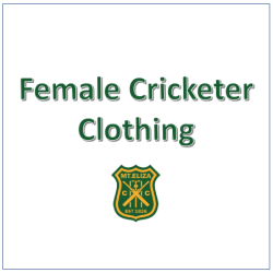 FEMALE CRICKETER CLOTHING